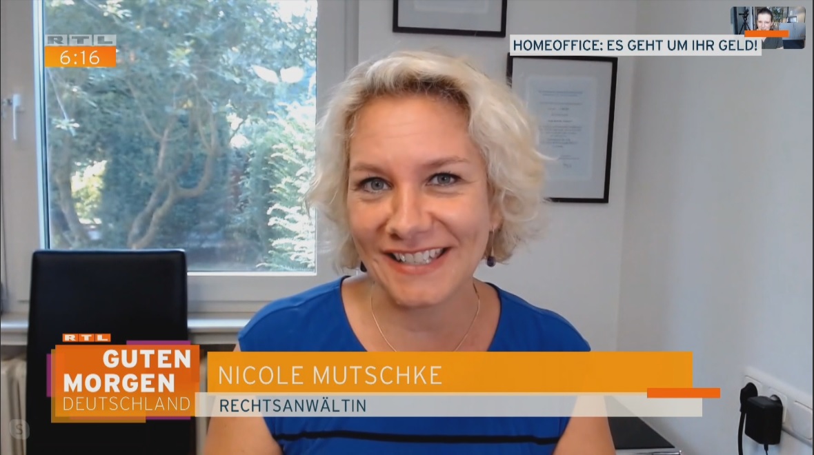 Nicole Mutschke Kanzlei Experte Anwalt TV corona gmd rtl