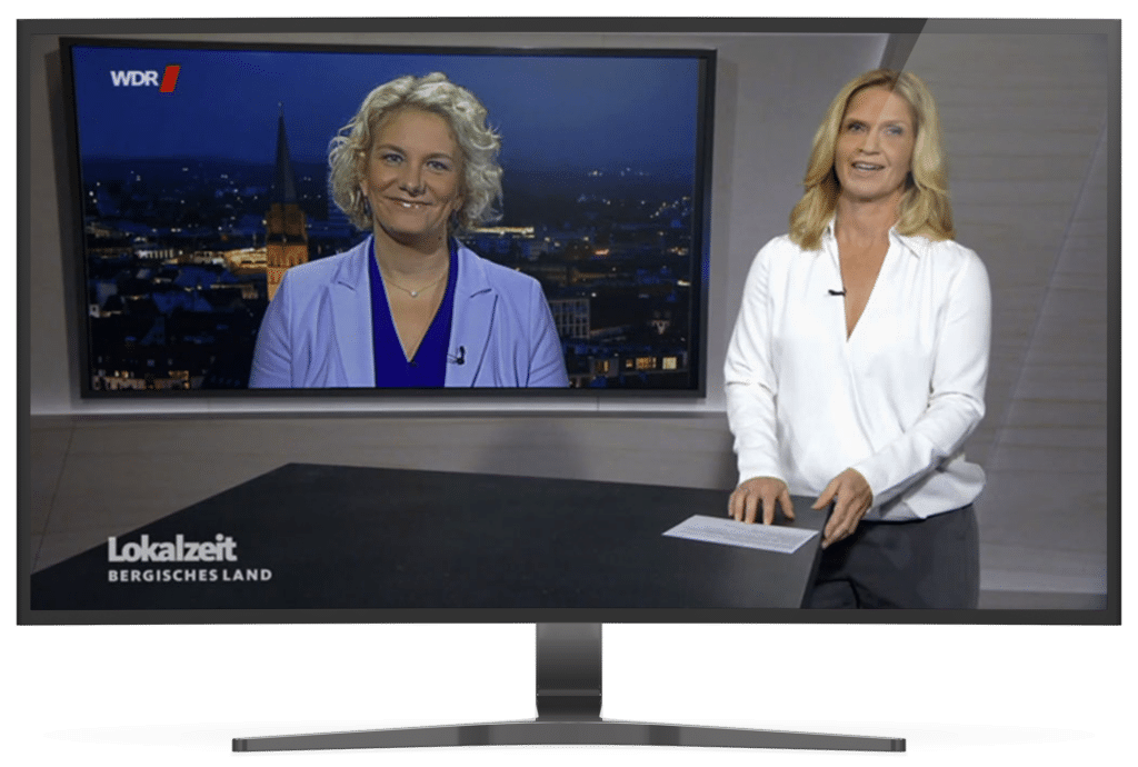 TV-Rechtsanwältin Nicole Mutschke bei Lokalzeit im WDR