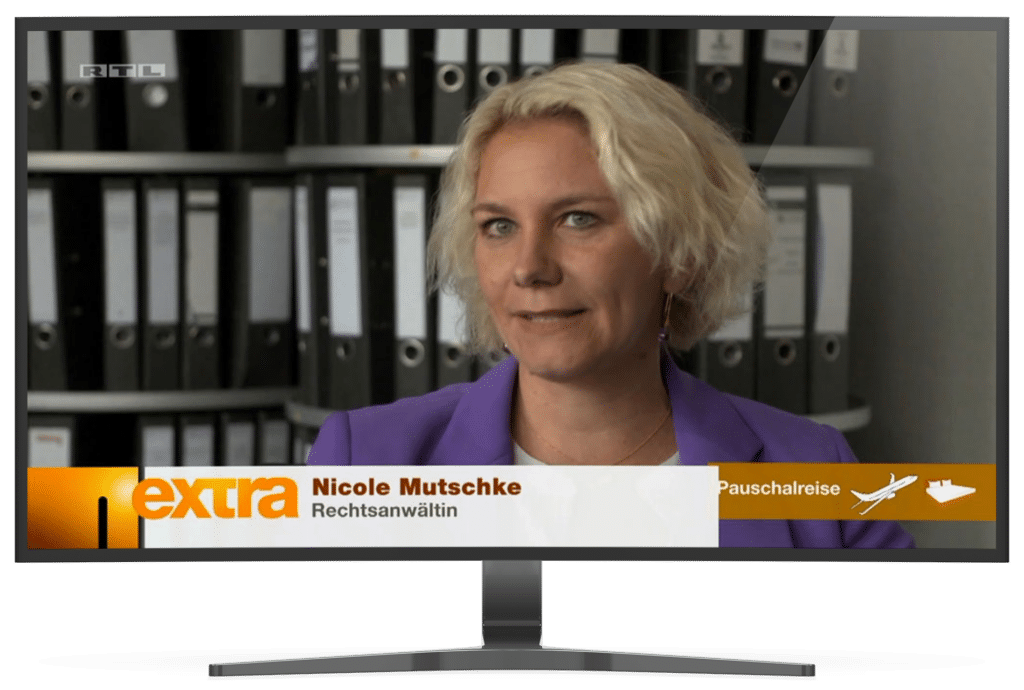 TV-Rechtsanwältin Nicole Mutschke bei extra auf RTL