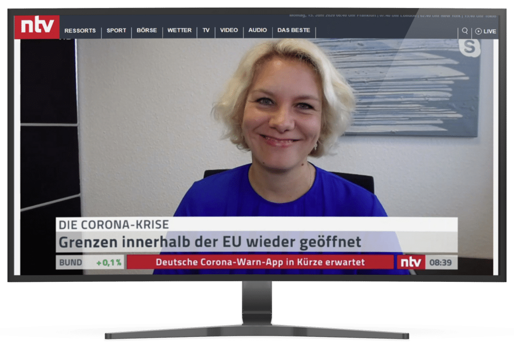 TV-Rechtsanwältin Nicole Mutschke bei ntv