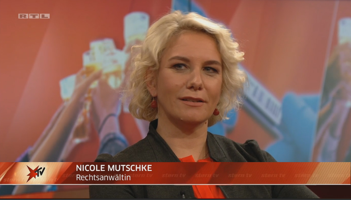 Nicole Mutschke Kanzlei Experte Anwalt TV rtl sterntv corona