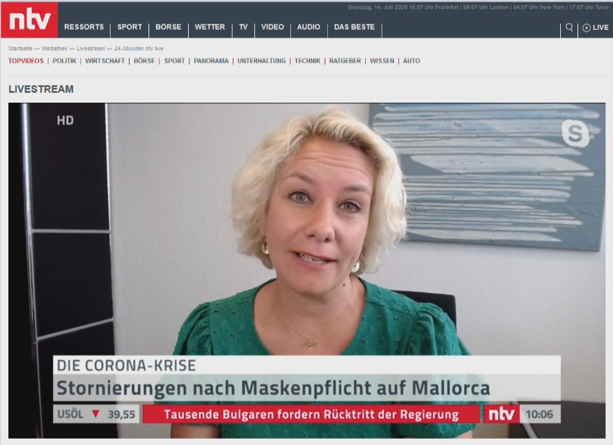Nicole Mutschke Kanzlei Experte Anwalt TV ntv news corona