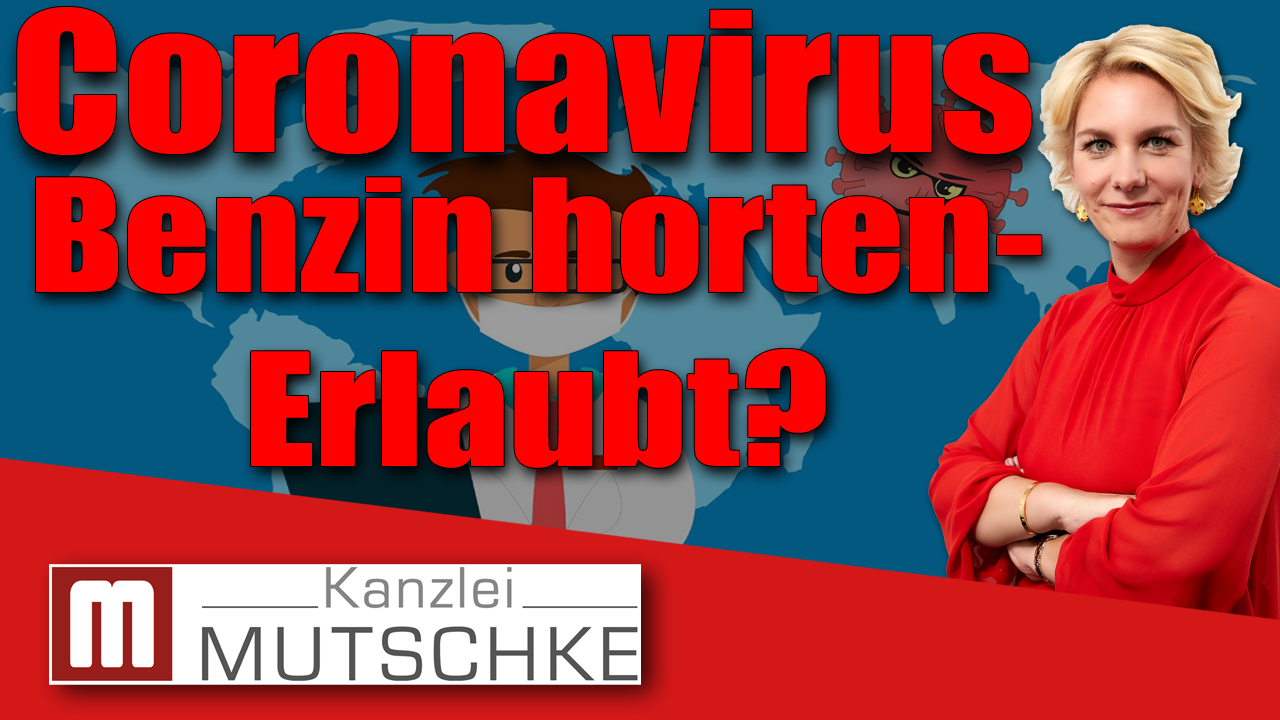 Benzin horten Coronavirus Nicole Mutschke