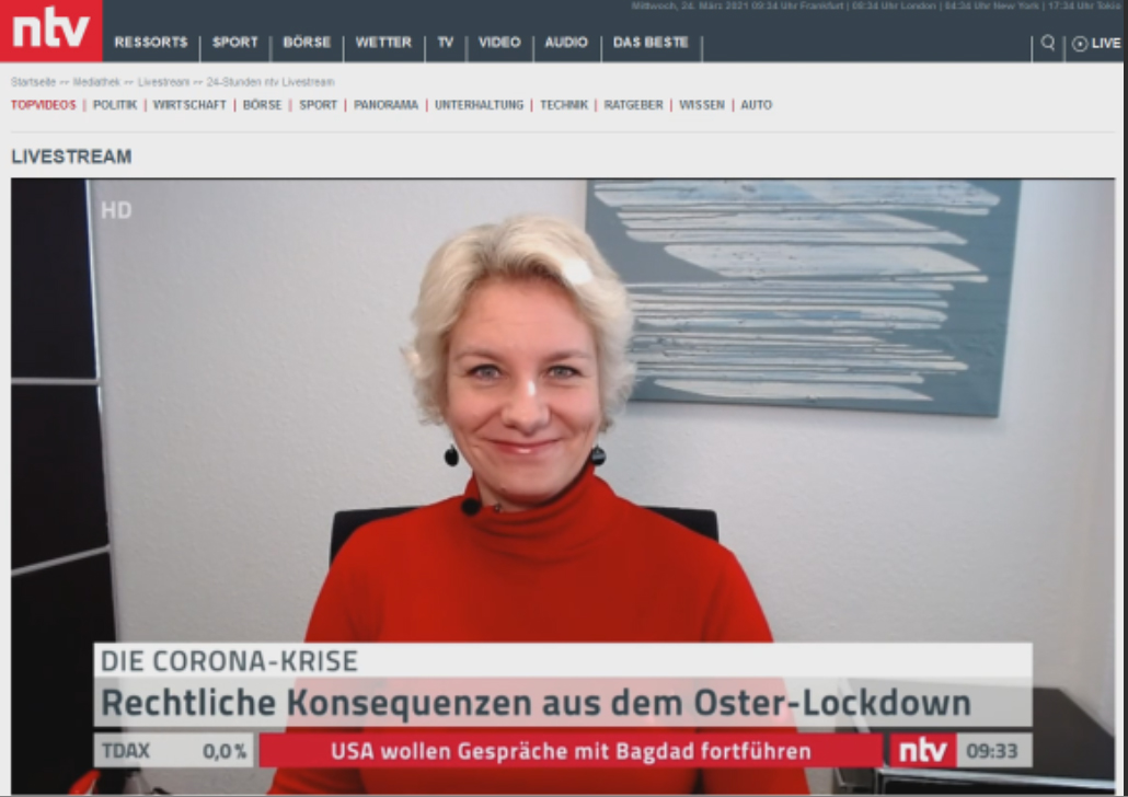 Nicole Mutschke Kanzlei ntv experte anwalt medienrecht