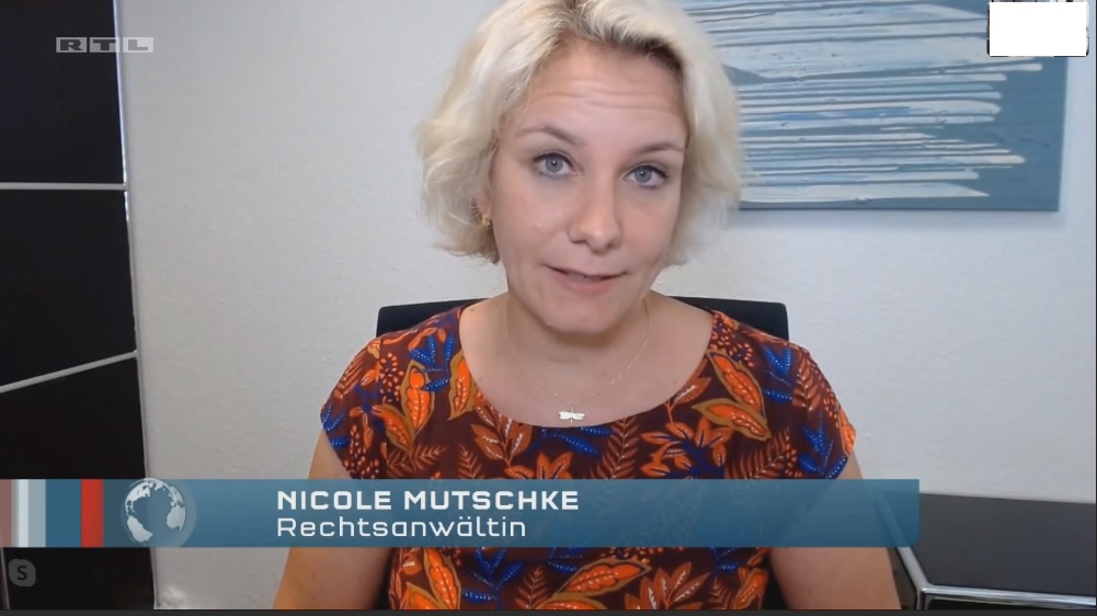 Nicole Mutschke Kanzlei Experte Anwalt TV corona rechtsanwalt rtl